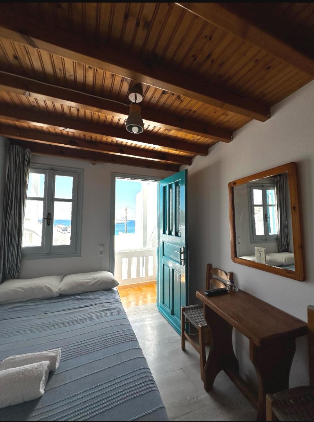 Pension Marias Sea View Mykonos Town ภายนอก รูปภาพ